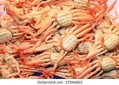 Snow Crab (Chionoecetes Opilio) Shop In Japan