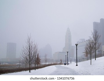 Snow Day On The Scioto Mile