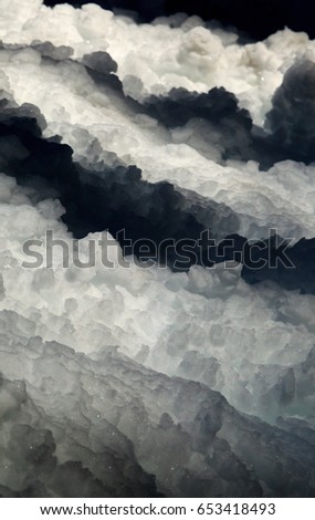 Snow and Ice Abstract