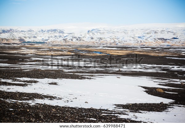 snow land in\
iceland