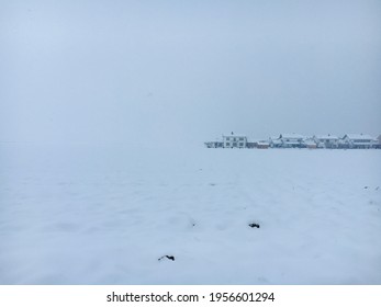 Snow Landscape Of South Bavaria