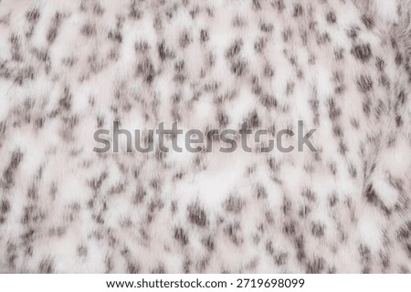 Snow leopard fur, texture background in your project