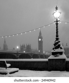 Snow In London