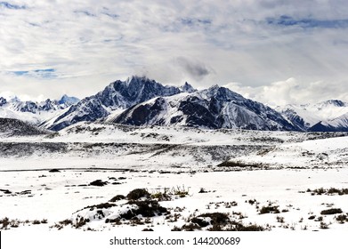 Snow Mountai, In Tibet Of China