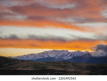 Snow Mountain And Sky Queenstown