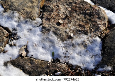 Snow Rock Texture Images Stock Photos Vectors Shutterstock