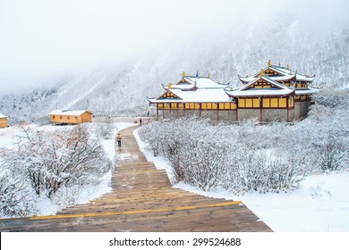Snow season in China