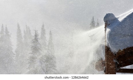 Snow Storm On The Roof