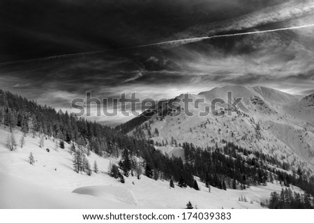 Similar – Foto Bild Voralpen Alpen Schnee