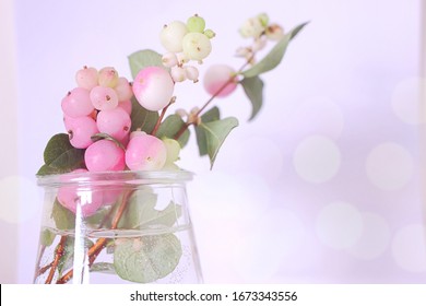 Snowberry Flowers In Full Bloom