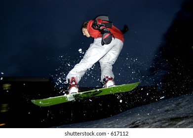 Snowboard Jump