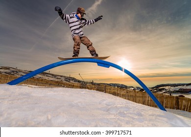 snowboard rails