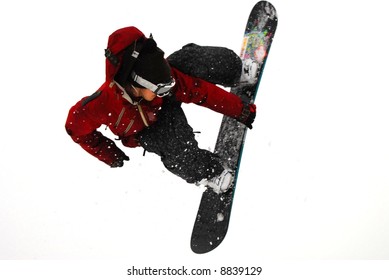 Snowboarder Isolated