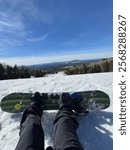 Snowboarding at the Arizona Snowbowl flagstaff