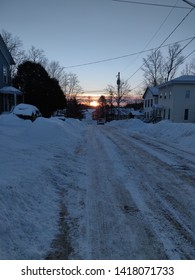 Snowbound In Small Town America