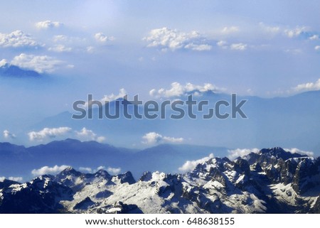 Similar – Foto Bild Vulano Lanin Patagonien Argentinien