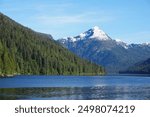 Snowcapped mountain, Misty Fjord, near Ketchikan, Alaska