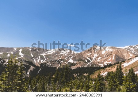 Snowcapped Mountains of Guanella Pass