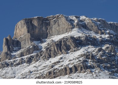 Snowcapped mountains, Ligurian Alps, Italy