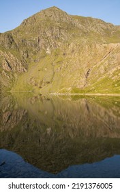 Snowdon Summit Reflection In Water