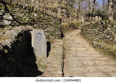 Snowdon Watkins Path In Spring