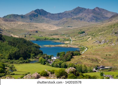 Snowdonia National Park And Mount Snowdon ,Wales