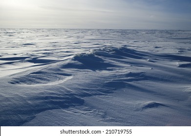 Snowfield Of Great Slave Lake