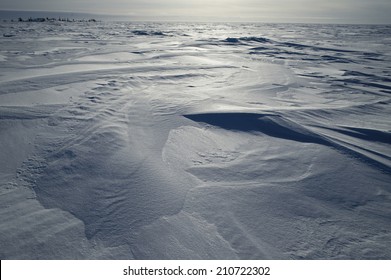 Snowfield Of Great Slave Lake