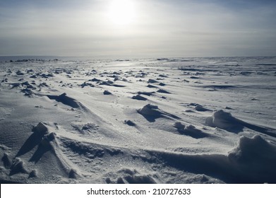 Snowfield Of Great Slave Lake