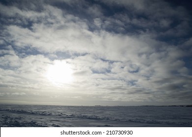 Snowfield Of Great Slave Lake