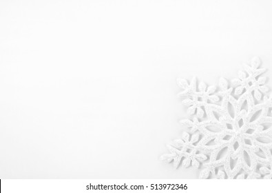 Snowflake background.