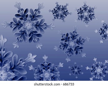 Snowflakes - Powered by Shutterstock - Get 15% off with code: PIKWIZARD15