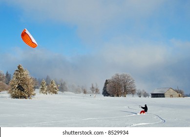 Snowkiting