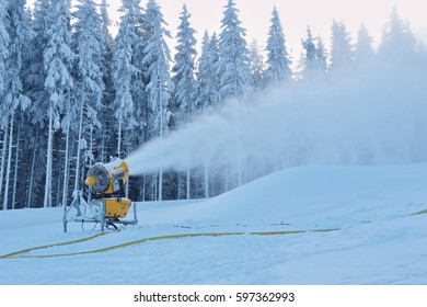 Snow-making machine - Powered by Shutterstock