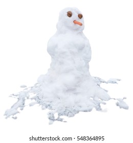 Snowman Isolated