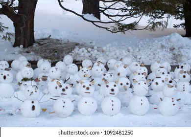 Snowman Of Sapporo Winter Festival