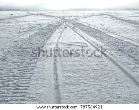 Similar – Image, Stock Photo winter Winter Climate