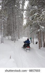 Snowmobile Trail Ride 3