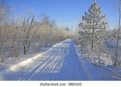 Snowmobile Trail Sudbury Ontario