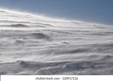 Snowstorm In The Mountains