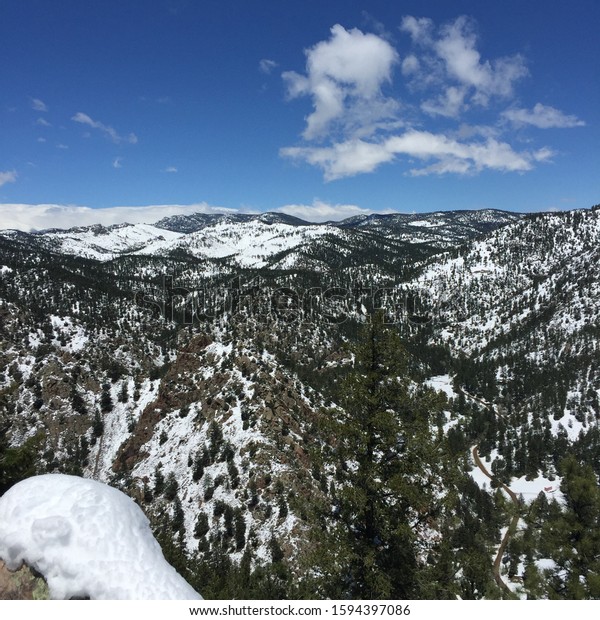 Snowy Continental Divide\
in Colorado