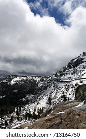 Snowy Donner Pass