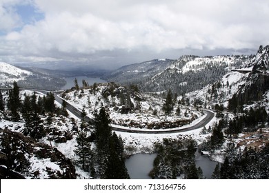 Snowy Donner Pass