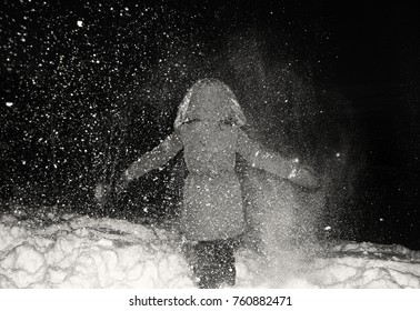 snowy field