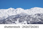 Snowy Hakuba Sanzan Northern Alps