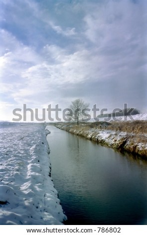 Similar – Image, Stock Photo Cuddly Horizon Sun Sunrise