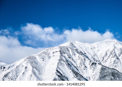 Snowy Mountain Peaks, Large High Altitude Mountains With Blue Sky Background, New Zealand Landscape, Close Up Mountains, Snow Capped Peak, Photos Of Snow, Winter Landscape, Snow Background