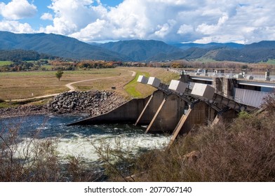 Snowy Mountains Australia - April 21 2012: Snowy Hydro Hydropower Plant 