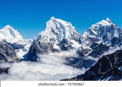 Snowy Mountains Of The Himalayas