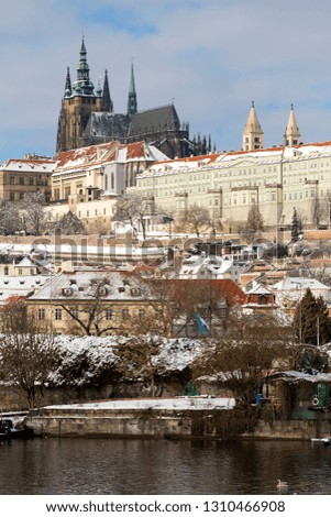 Similar – Prague at winter time